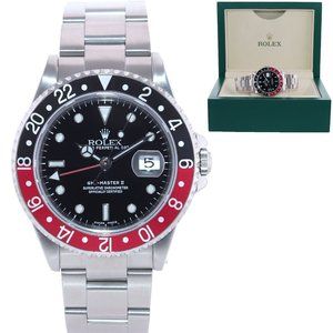 MINT! Rolex GMT Master 40mm Watch With Box!